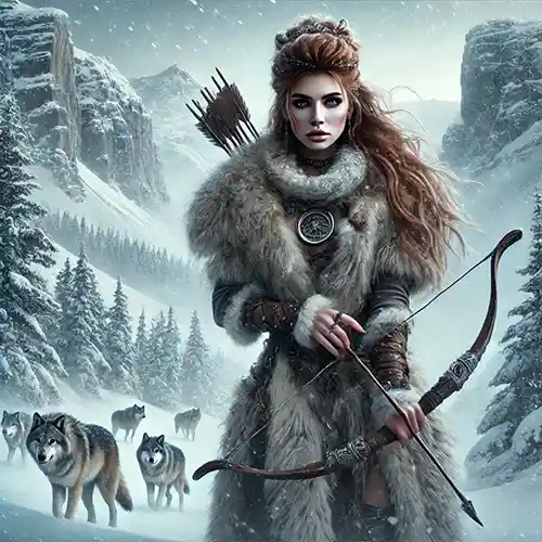 Skadi Goddess of Winter and Hunt